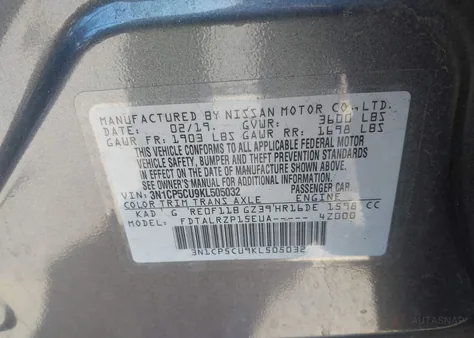 3N1CP5CU9KL505032